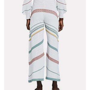 Alexis. Knit wide leg pants